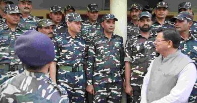 SSB के जवानों के बीच पहुंचे सीएम धामी,पाकिस्तान द्वारा प्रायोजित आतंकवाद को लेकर दिया बड़ा बयान