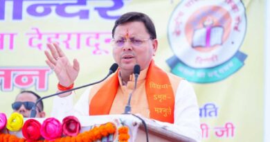 मुख्यमंत्री ने सरस्वती विद्या मन्दिर,मांडूवाला में छात्रावास शिलान्यास कार्यक्रम में किया प्रतिभाग