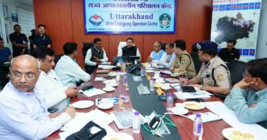 मानसून आने से पहले CM धामी ने बुलाई बैठक,अधिकारियों को दिए निर्देश