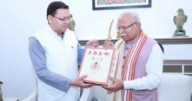 केंद्रीय ऊर्जा मंत्री से CM धामी ने की मुलाकात,कई योजनाओं के लिए बजट की रखी मांग