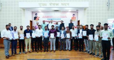 मुख्यमंत्री ने 63 सफाई निरीक्षकों को प्रदान किए नियुक्ति पत्र,शहरी विकास निदेशालय के नवीन भवन का किया वर्चुअल शिलान्यास