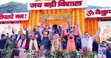 वैदिक मंत्रोच्चार के साथ खुले भगवान श्री बद्रीनाथ के कपाट,आस्था और उल्लास से गूंजा धाम