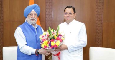 केंद्रीय मंत्री हरदीप पूरी से सीएम धामी ने की मुलाकात,चारधाम यात्रा हेतु एलपीजी आपूर्ति 100 प्रतिशत बनाए रखने का किया अनुरोध