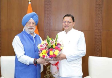 केंद्रीय मंत्री हरदीप पूरी से सीएम धामी ने की मुलाकात,चारधाम यात्रा हेतु एलपीजी आपूर्ति 100 प्रतिशत बनाए रखने का किया अनुरोध