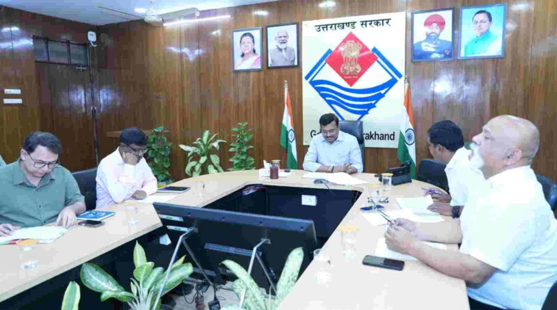 मुख्य सचिव ने ली बैठक,आंगनबाड़ी केदो को लेकर दिए निर्देश