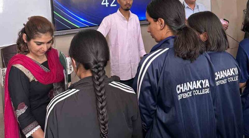 बाल सरंक्षण आयोग की टीम ने चाणक्य डिफेंस कॉलेज का किया निरीक्षण,पाई गई कई खामियां