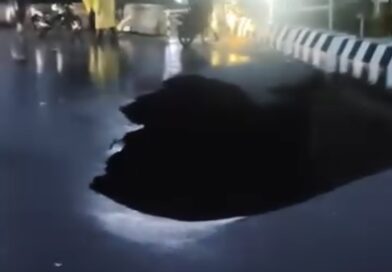 प्रेमनगर में पुल नहीं टूटा,भारी वर्षा से एप्रोच रोड धंसी