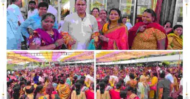 देवप्रयाग में रक्षाबंधन की धूम,हजारों बहनों ने विधायक विनोद कंडारी को बांधी राखी,विधायक बोले – यही सबसे बड़ा उपहार