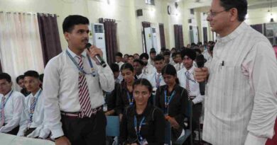 खटीमा में ‘युवा समसामयिक संवाद’: भ्रष्टाचार पर जीरो टॉलरेंस,34 हजार युवाओं को मिल चुकी है सरकारी नौकरी – CM