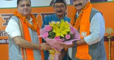 भाजपा के हुए शिक्षक नेता राम सिंह,TET का मुद्दा सुलझाने का किया वादा