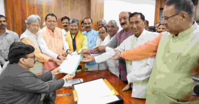 दिनेश आर्य ने राज्यसभा के लिए दाखिल किया नामांकन,सीएम धामी समेत भाजपा के दिग्गज रहे मौजूद
